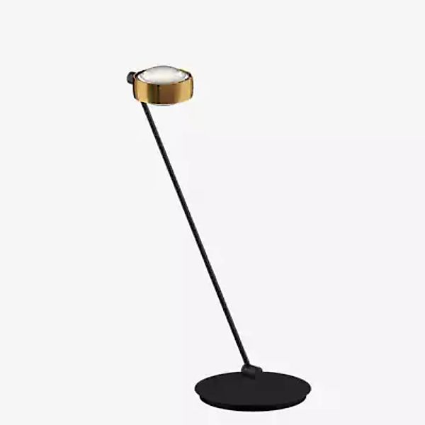 Occhio Sento Tavolo 80 D Tischleuchte LED rechts, Kopf bronze/Body schwarz günstig online kaufen