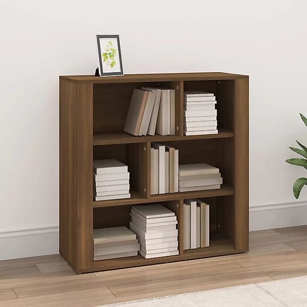 Vidaxl Sideboard Braun Eichen-optik 80x30x80 Cm Holzwerkstoff günstig online kaufen