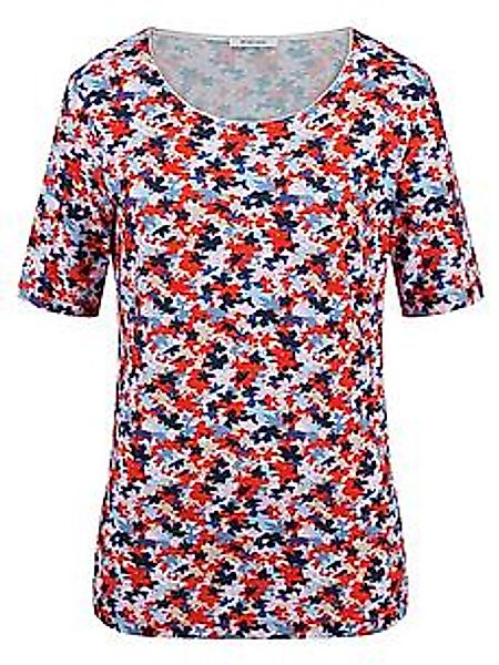 Rundhals-Shirt Peter Hahn rot günstig online kaufen