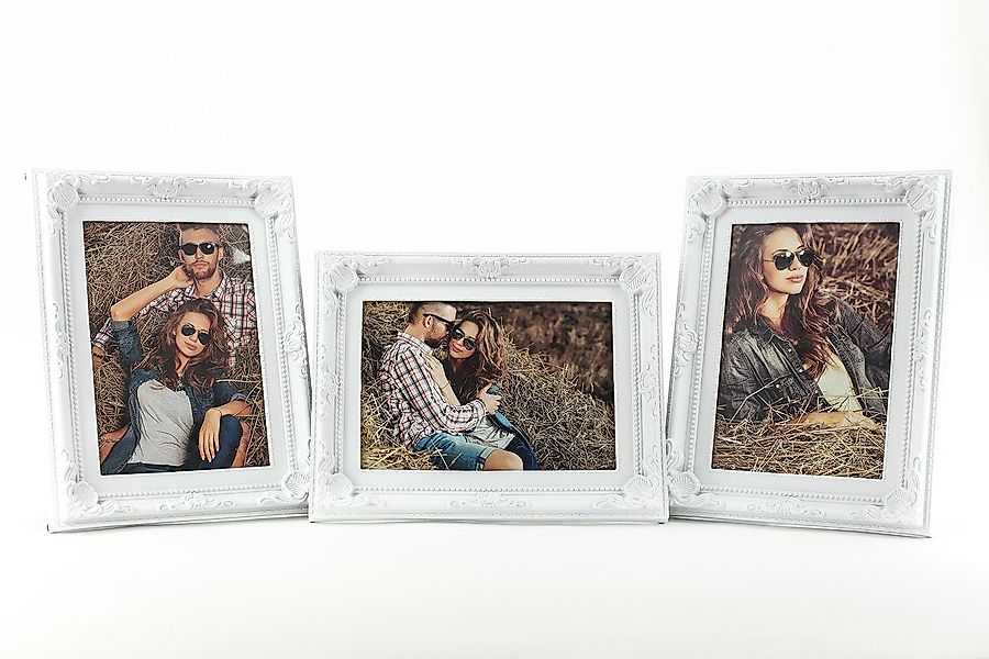Levandeo® Bilderrahmen, 3er Set Fotorahmen je günstig online kaufen