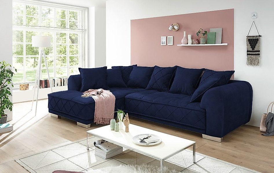 ED EXCITING DESIGN Ecksofa Sentina, mit günstig online kaufen