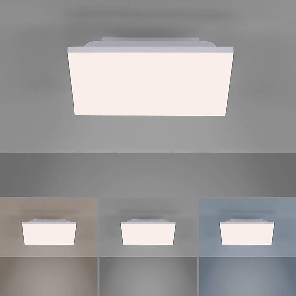 JUST LIGHT LED Deckenleuchte »CANVAS«, 1 flammig, Leuchtmittel LED-Board günstig online kaufen
