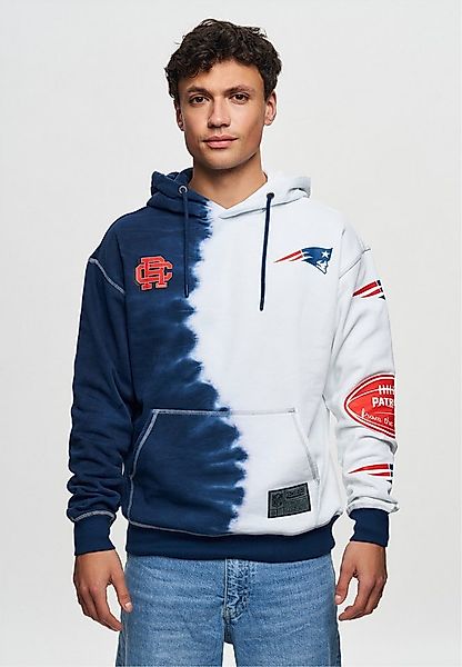 Recovered Kapuzensweatshirt NFL Patriots Ink Dye Effect On für alle New Eng günstig online kaufen