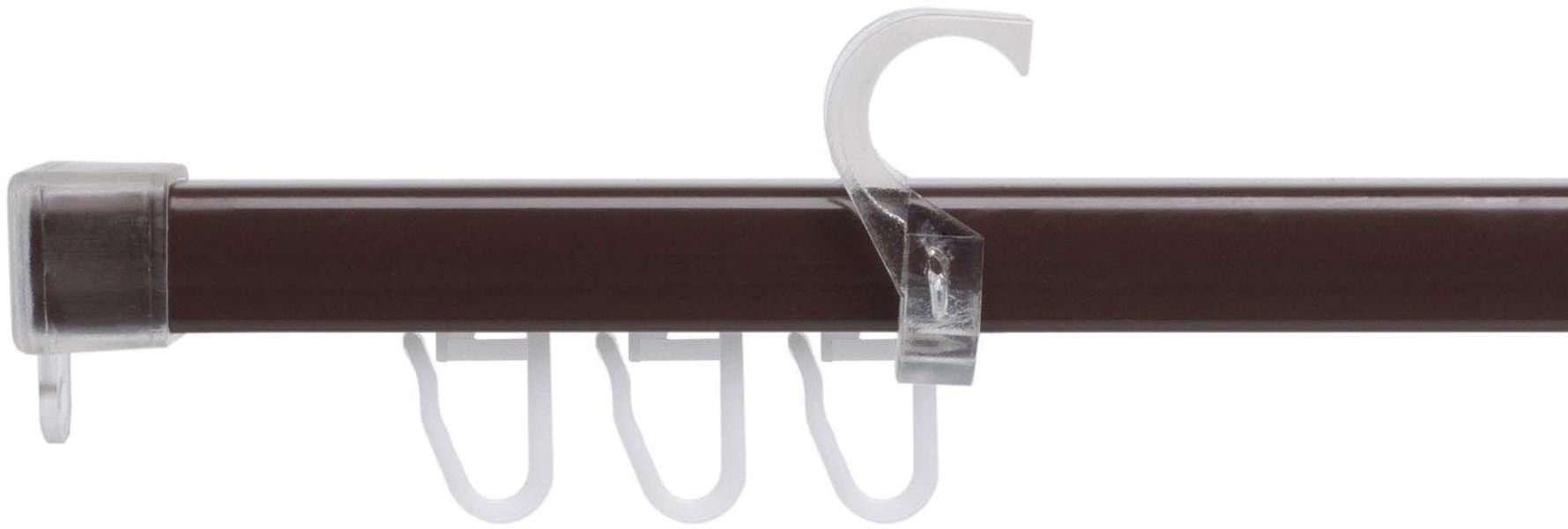 Liedeco U-Schiene "U-STORELAU01GS" 1 läufig-läufig Fixmaß günstig online kaufen