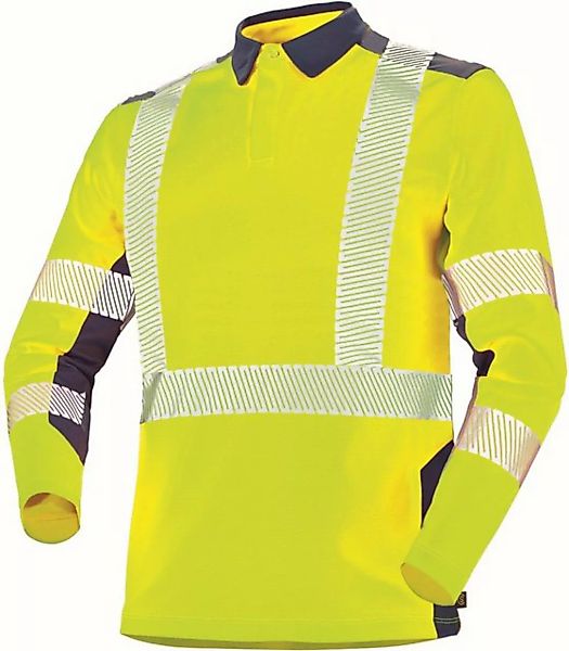 Cepovett Poloshirt Langarm-Poloshirt Fluo Safe günstig online kaufen