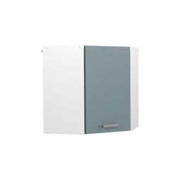 Vicco Eckhängeschrank R-Line, Blau-Grau/Weiß, 57 cm günstig online kaufen