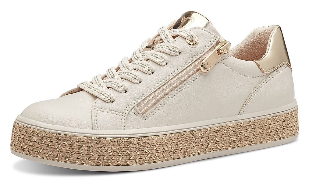 MARCO TOZZI Plateausneaker, Freizeitschuh, Halbschuh, Schnürschuh günstig online kaufen