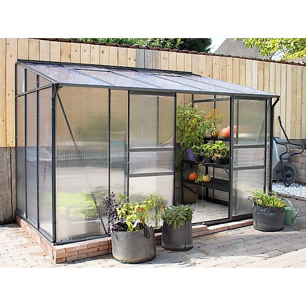 Vitavia Gewächshaus Ida 5200 Schwarz 5,2 m² günstig online kaufen