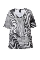 Ulla Popken T-Shirt T-Shirt grafischer Druck günstig online kaufen