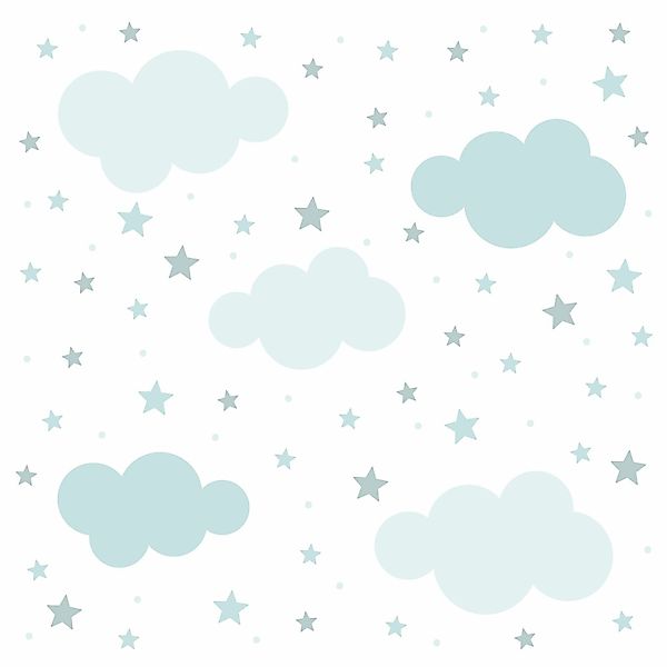 nikima Wandtattoo 138 Wolken, Sterne und günstig online kaufen