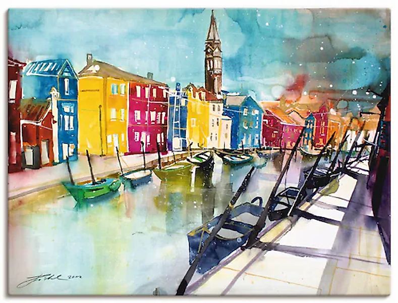 Artland Wandbild »Venedig« Italien 1 Stk. tlg. als Alubild, Outdoorbild, Le günstig online kaufen