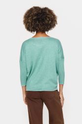 Saint Tropez Rundhalspullover A2561, MilaSZ R-Neck günstig online kaufen