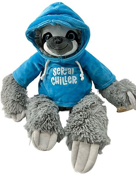 soma Kuscheltier Faultier Kuscheltier XXL 40 cm – Plüschtier mit Hoodie Bla günstig online kaufen