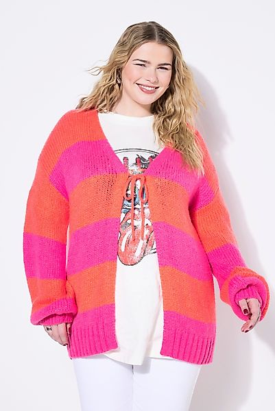 Studio Untold Strickjacke Strickjacke oversized Blockstreifen günstig online kaufen