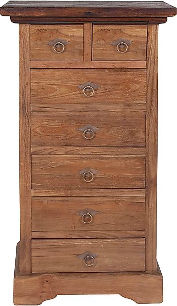 SIT Kommode "Seadrift", recyceltes Teak-Altholz, Breite 53 cm, Shabby Chic, günstig online kaufen
