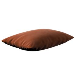 Kissenhülle Mia rechteckig, braun-karamell, 47 x 28 cm, Velvet (704-33) günstig online kaufen