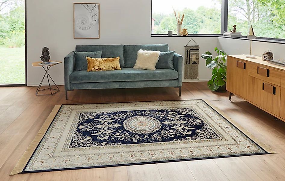 HANSE Home Teppich »Antik Negar«, rechteckig, 5 mm Höhe, Orientalisch mit F günstig online kaufen