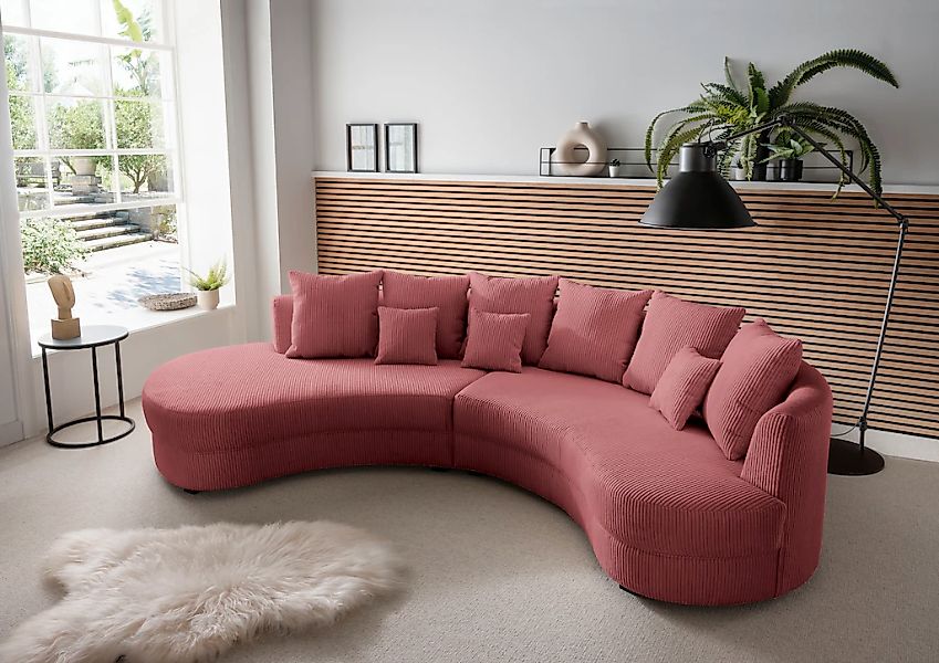 INOSIGN Ecksofa "Limoncello organische Formensprache, OTTOs Choice, L-Form" günstig online kaufen