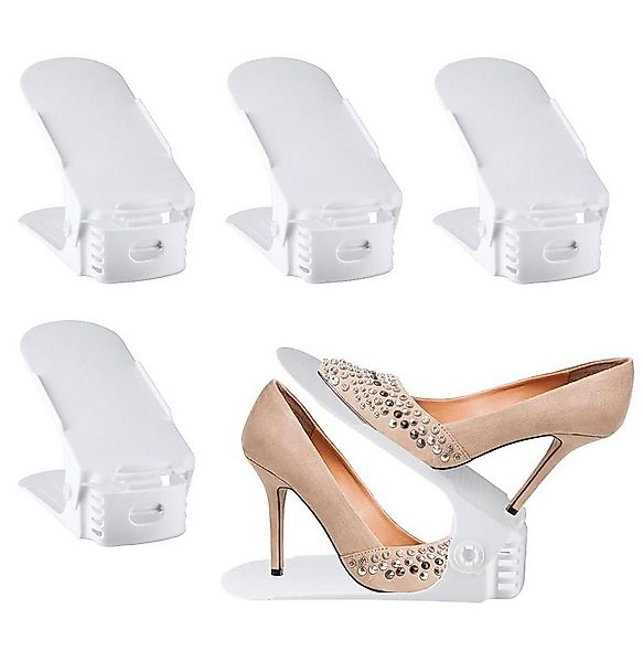 SinLaw Schuhstapler 5-teiliger Schuh-Organisator,doppelschichtiges,rutschfe günstig online kaufen