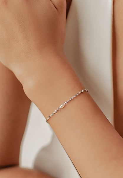 Hey Happiness Perlenarmband mit weißer Süßwasserperle, günstig online kaufen