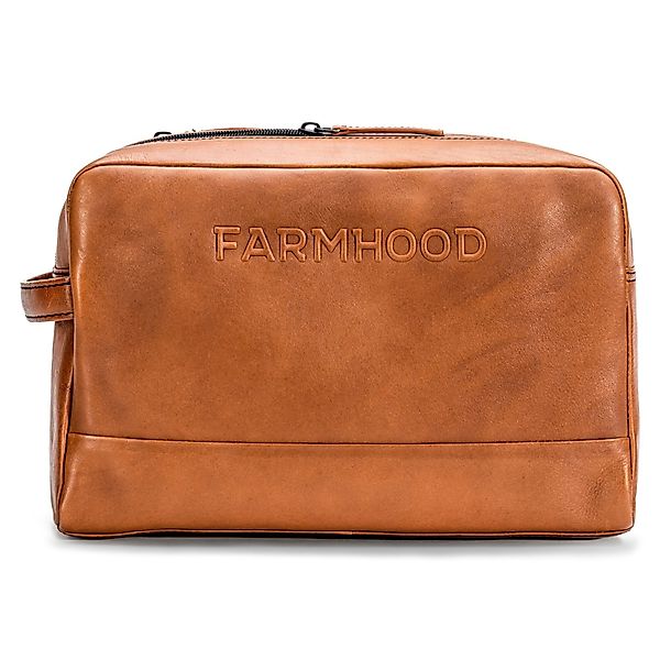Farmhood Kulturbeutel Memphis, Leder günstig online kaufen