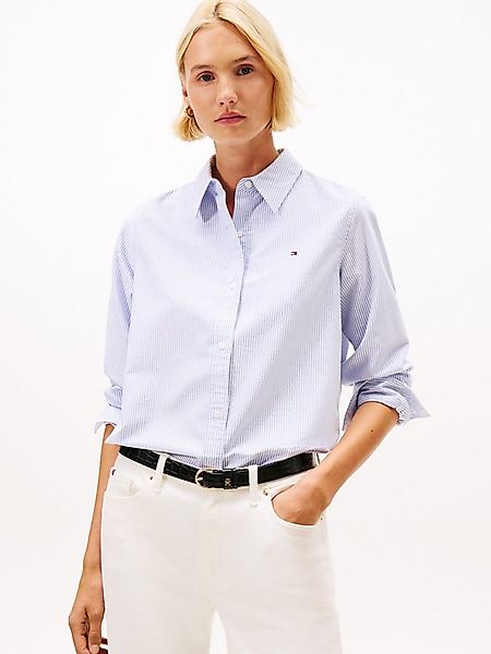 Tommy Hilfiger Hemdbluse OXFORD RELAXED FIT SHIRT mit Hemdblusenkragen und günstig online kaufen