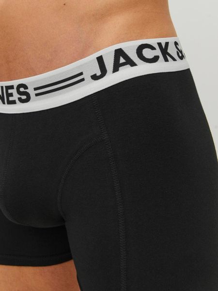 Jack & Jones 3-er Set Trunks Grau, Schwarz & Weiss günstig online kaufen