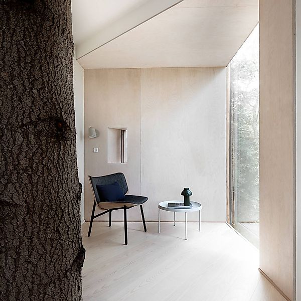 HAY Wandleuchte Noc Wall Button, weiß, Metall, E14 günstig online kaufen