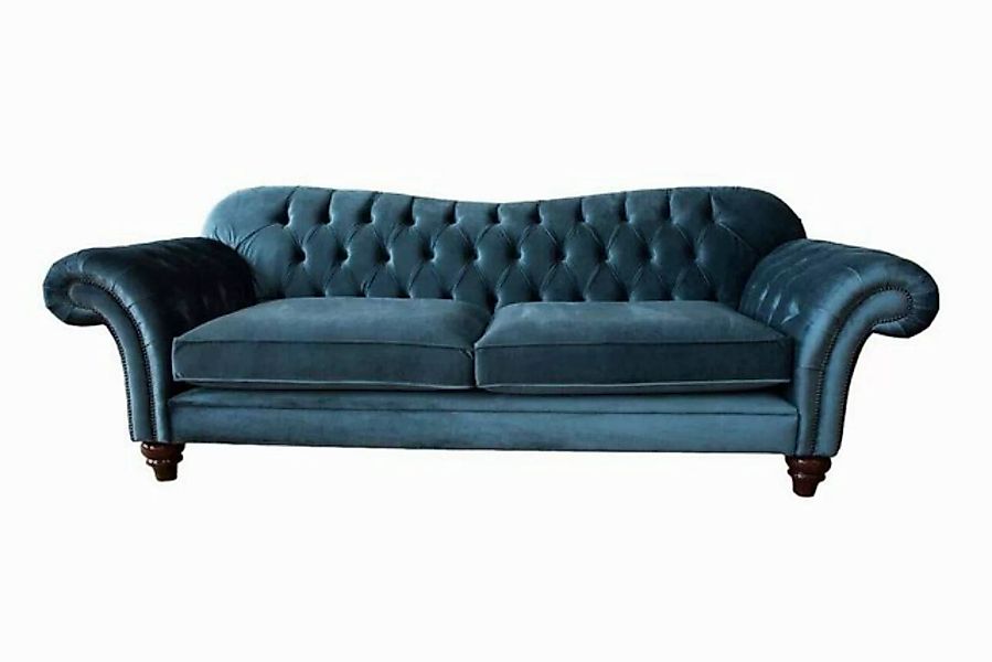 JVmoebel Chesterfield-Sofa GROSSES HANDGEFERTIGTES CHESTERFIELD DREISITZIGE günstig online kaufen