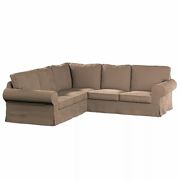 Bezug für Ektorp Ecksofa, beige, Sofahusse für Ektorp Ecksofa, Velvet (704- günstig online kaufen