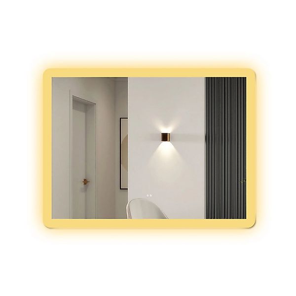 Aica Sanitär Badspiegel mit Sensor-Schalter 70x50 cm Spiegel mit LED Beleuc günstig online kaufen