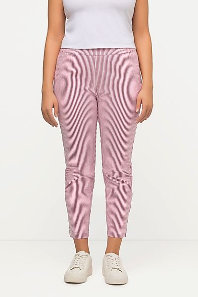 Ulla Popken Stoffhose 7/8-Bengalinhose Sienna gemustert günstig online kaufen