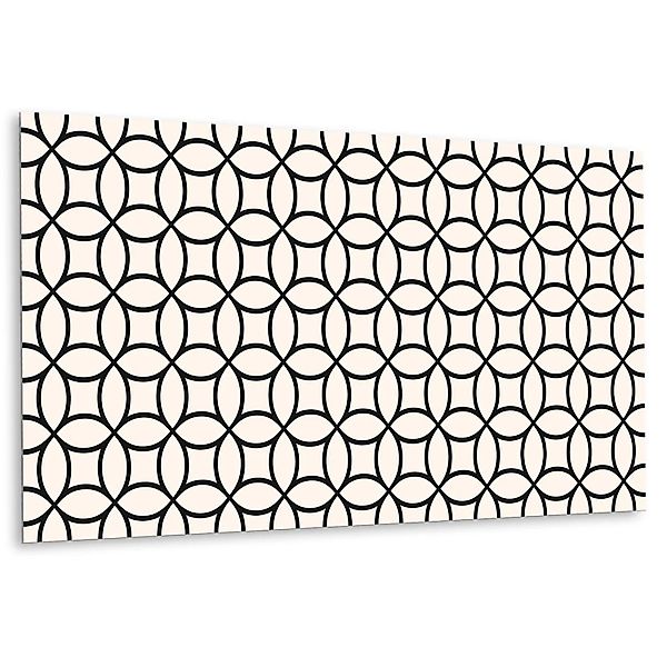 Tulup Wandpaneel Geometrische Kreise Wandpaneel Selbstklebend 100x50 cm Wan günstig online kaufen