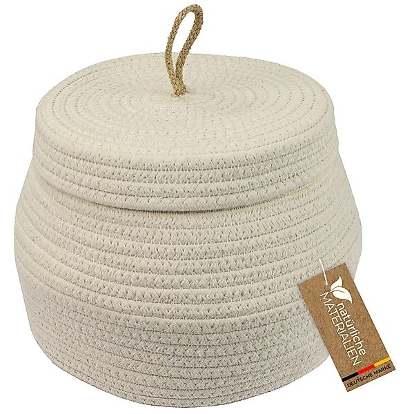 HMF Aufbewahrungskorb Aufbewahrungskorb Badezimmer rund, Korb günstig online kaufen