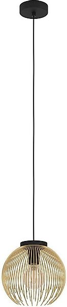 EGLO Hängeleuchte VENEZUELA Pendellampe, Esszimmerlampe, Metall, schwarz, g günstig online kaufen