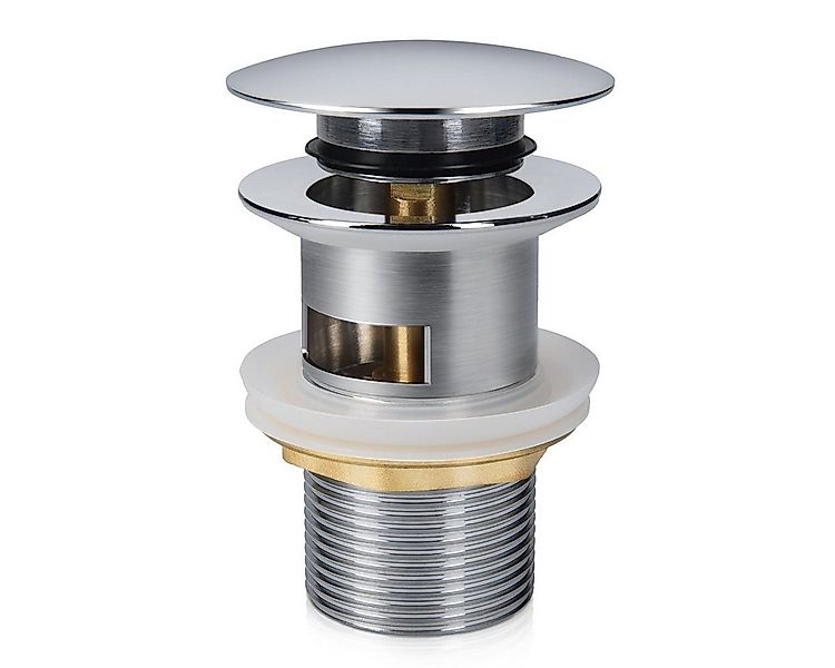 Navaris Ablaufgarnitur Pop-Up Ablaufventil 1 1/4 Zoll - Universal Ablaufgar günstig online kaufen