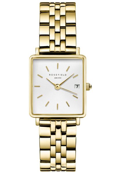 ROSEFIELD Quarzuhr Quarz Boxy XS Goldfarben günstig online kaufen