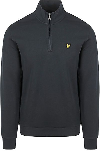 Lyle & Scott Sweat Half Zip Pull Navy - Größe M günstig online kaufen