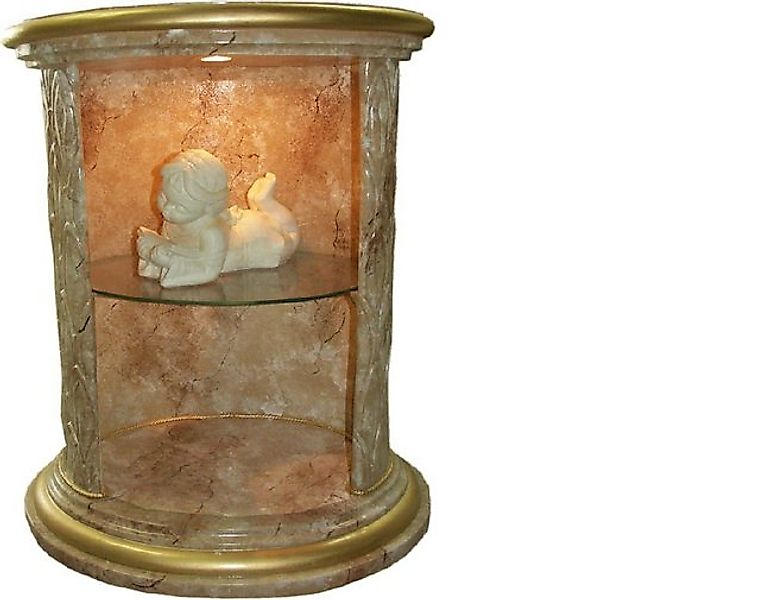 JVmoebel Vitrine Vitrine Design Säule Schrank Vitrinen Regal Aufbewahrung B günstig online kaufen