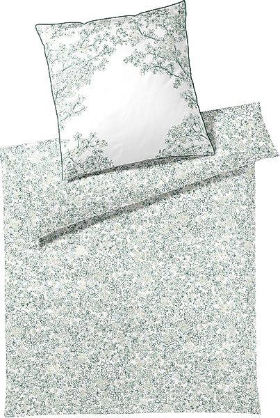 Elegante Bettwäsche "Belle" 2 Stk. tlg. angenehmes Hautgefühl günstig online kaufen