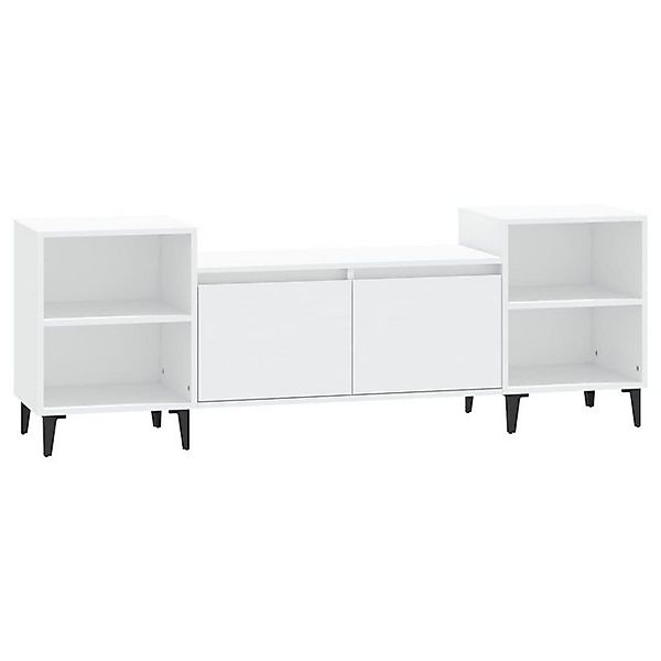 vidaXL TV-Schrank TV-Schrank Weiß 160x35x55 cm Spanplatte günstig online kaufen