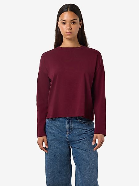 Noisy may Langarmshirt "NMMOCCA L/S REGULAR FIT TOP JRS FWD NOOS" günstig online kaufen