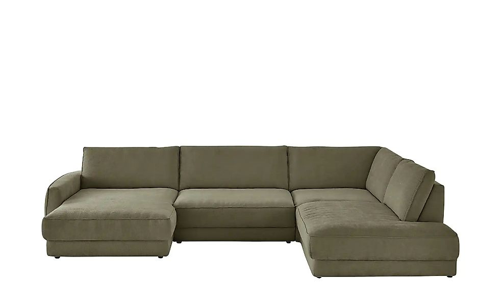 Lounge Collection Wohnlandschaft  Erion ¦ grün ¦ Maße (cm): B: 371 H: 83 T: günstig online kaufen