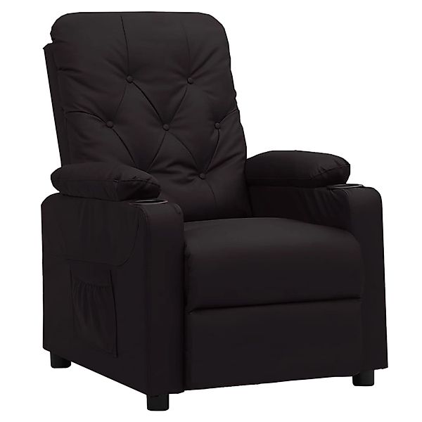vidaXL Relaxsessel Schwarz Kunstleder 339122 günstig online kaufen