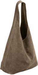 Caspar Schultertasche große Damen Wildleder Tasche günstig online kaufen