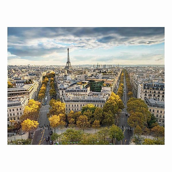 Alu-Dibond Bild Nice day in Paris günstig online kaufen