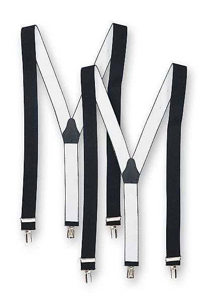 shenky Hosenträger Hosenträger schwarz 2er Set günstig online kaufen