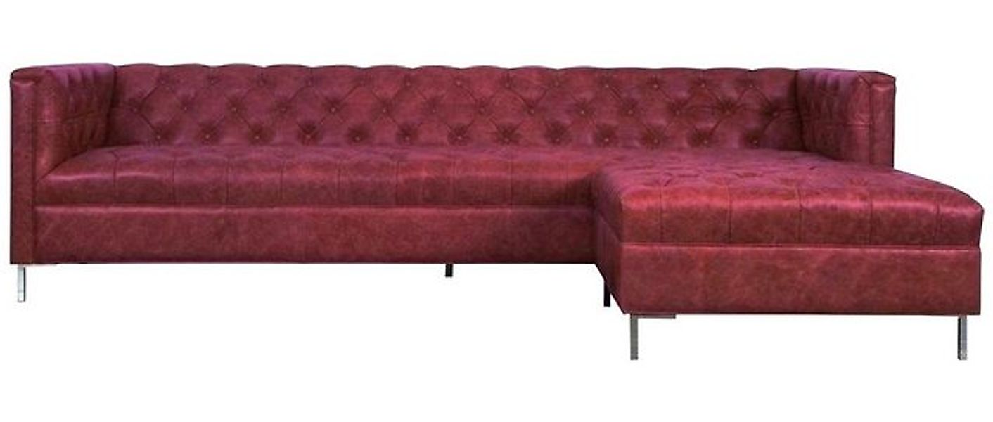 JVmoebel Ecksofa Braune Eckcouch Western Stil Eckgarnitur Eckcouch Garnitur günstig online kaufen