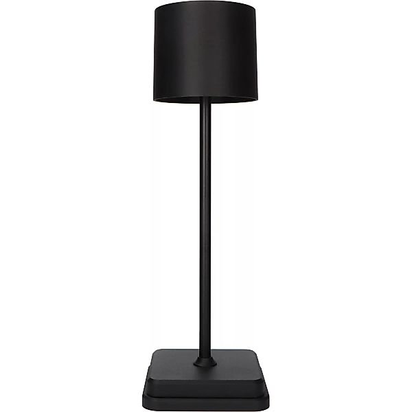 Wiederaufladbare Tischlampe 1,5 W CCT Dimmbar Schwarz günstig online kaufen