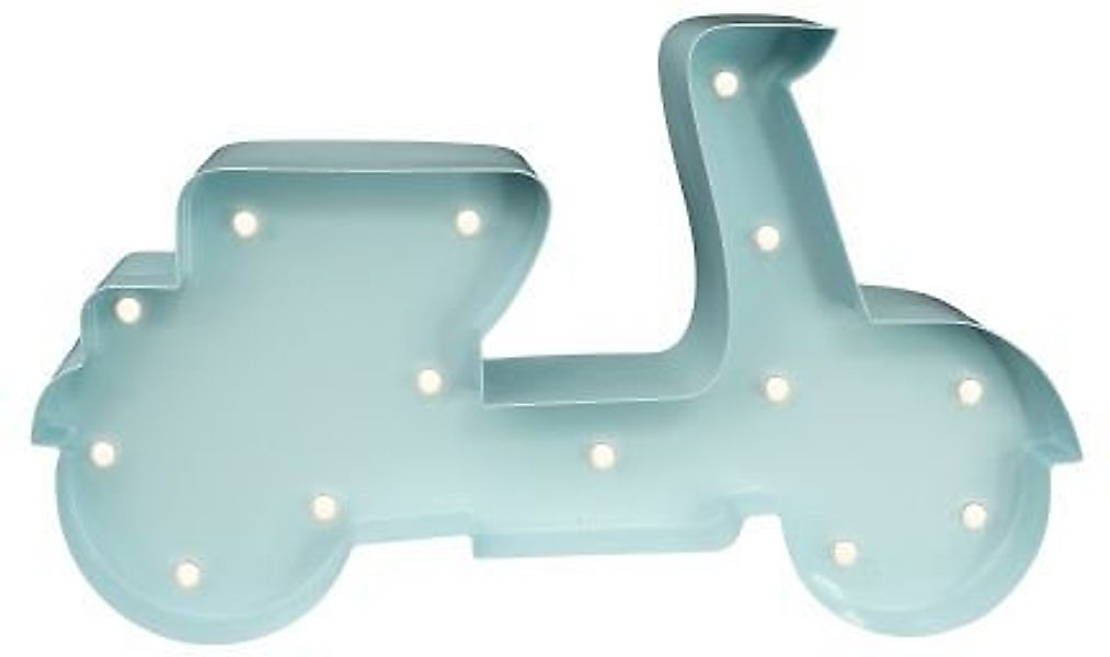 MARQUEE LIGHTS LED Dekolicht Scooter, LED fest integriert, Warmweiß, Wandla günstig online kaufen
